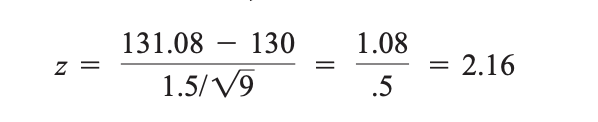 z-value answer
